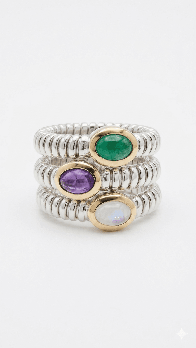 Ring from the Stones collection, code AN.08