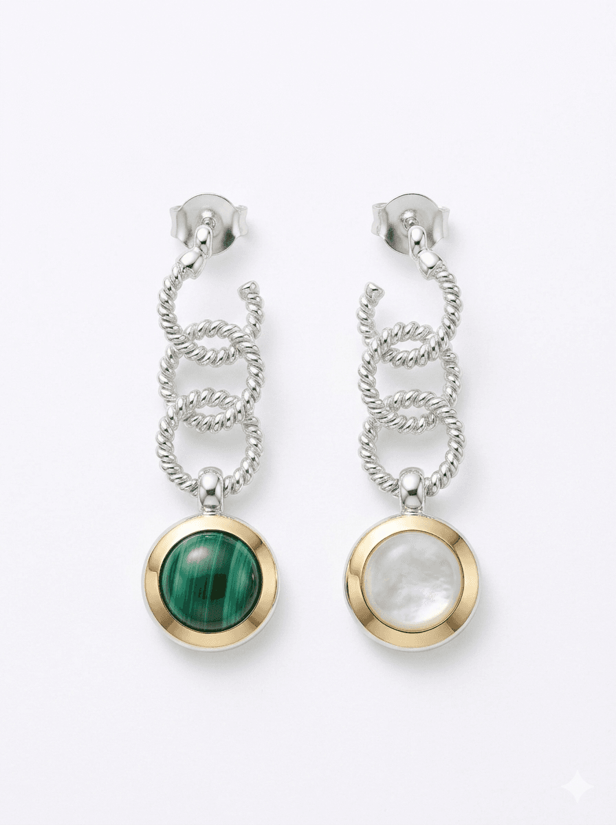 Earrings from the Stones collection, code OR.04